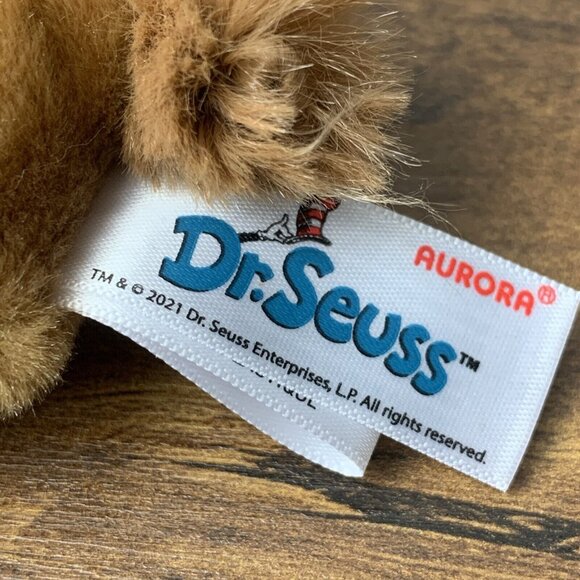 Aurora World Plush Dr. Seuss NEW MAX the Dog 5 " Stuffed Toy Beanbag NWT - Picture 5 of 6